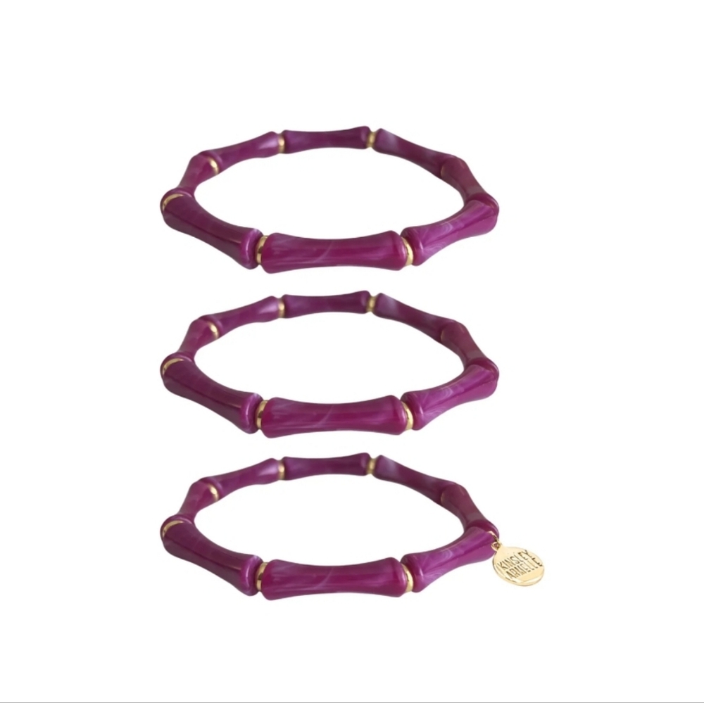 Kinsley‎ Armelle (NWT) Raspberry Bracelet Set
